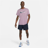 Men’s Short Sleeve T-Shirt Nike Dri-Fit Plum