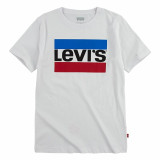 Child's Short Sleeve T-Shirt Levi's 9E8568-001 White