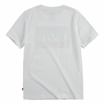 Child's Short Sleeve T-Shirt Levi's 9E8568-001 White