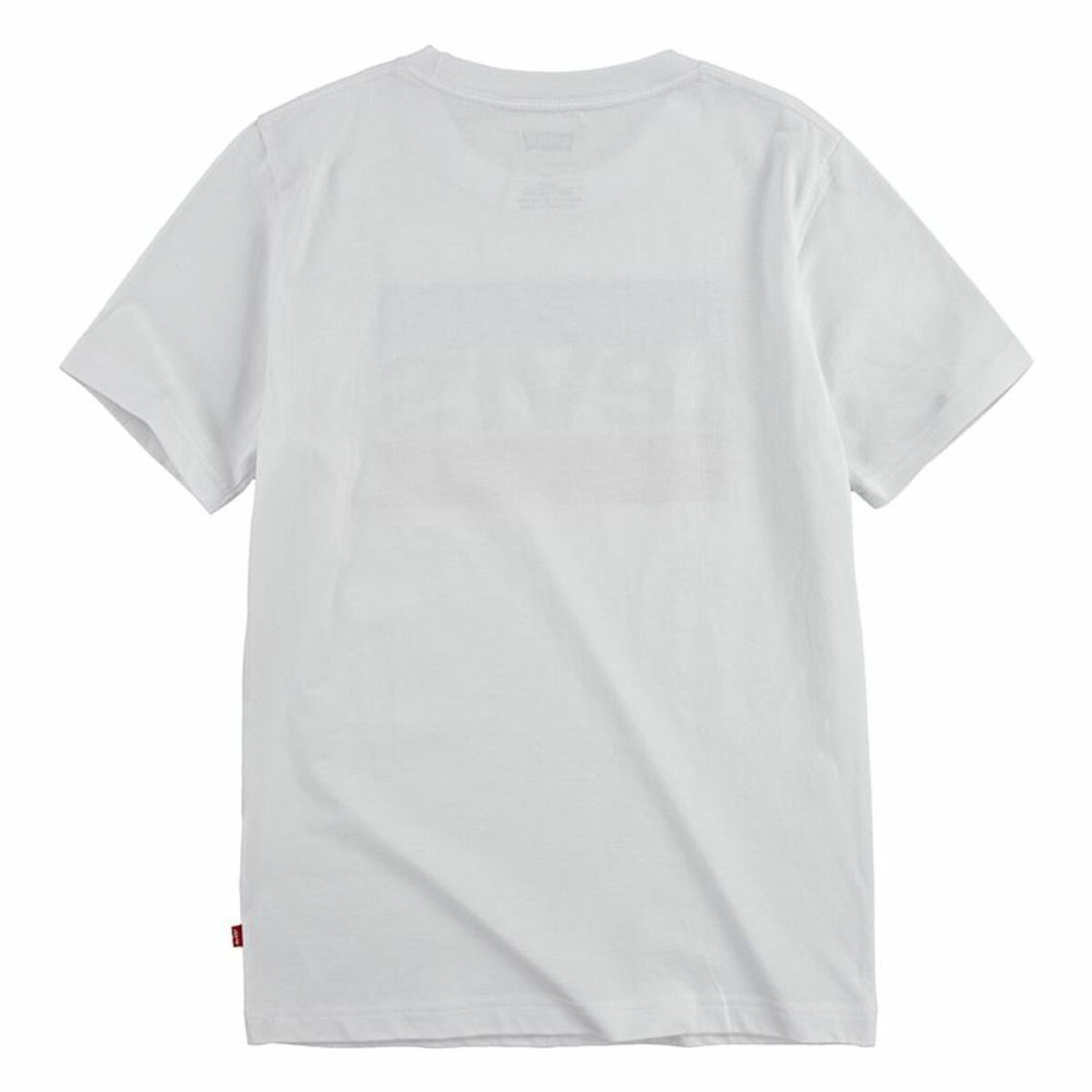 Child's Short Sleeve T-Shirt Levi's 9E8568-001 White