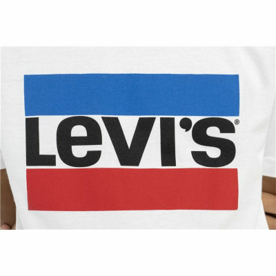 Child's Short Sleeve T-Shirt Levi's 9E8568-001 White