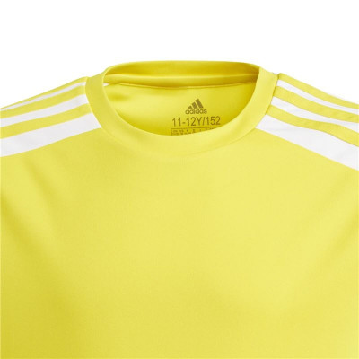 Children's Short Sleeved Football Shirt Adidas GN5744 Yellow (15-16 Years)