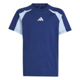 Child's Short Sleeve T-Shirt Adidas JD0060 Blue