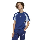Child's Short Sleeve T-Shirt Adidas JD0060 Blue