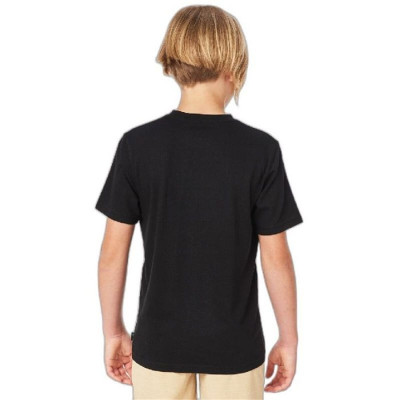Child's Short Sleeve T-Shirt Rip Curl KTEZF4-90 Black