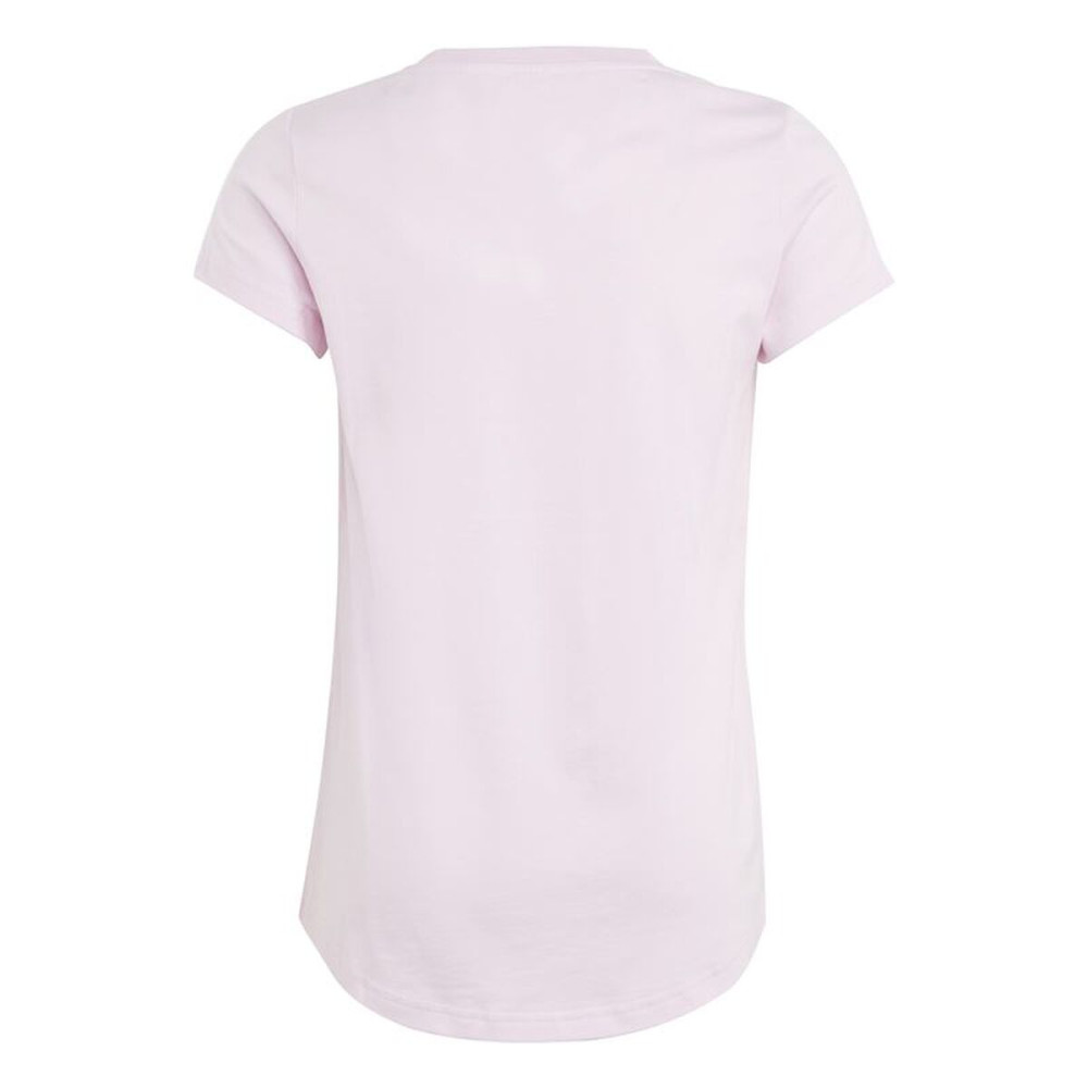 Child's Short Sleeve T-Shirt Adidas IB9147 Pink