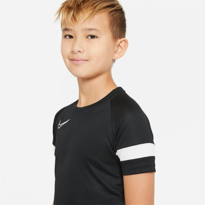 Child's Short Sleeve T-Shirt Nike CW6103-010 Black