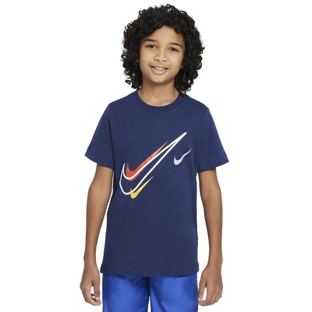 Child's Short Sleeve T-Shirt Nike DX2297-410
