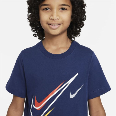 Child's Short Sleeve T-Shirt Nike DX2297-410