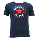 Child's Short Sleeve T-Shirt Converse 966500 Dark blue