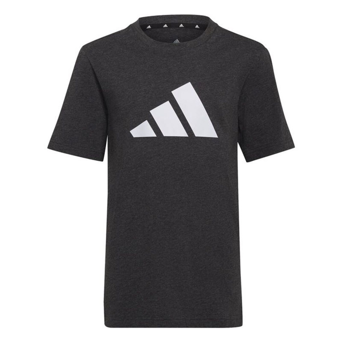 Child's Short Sleeve T-Shirt Adidas HG8856 Black