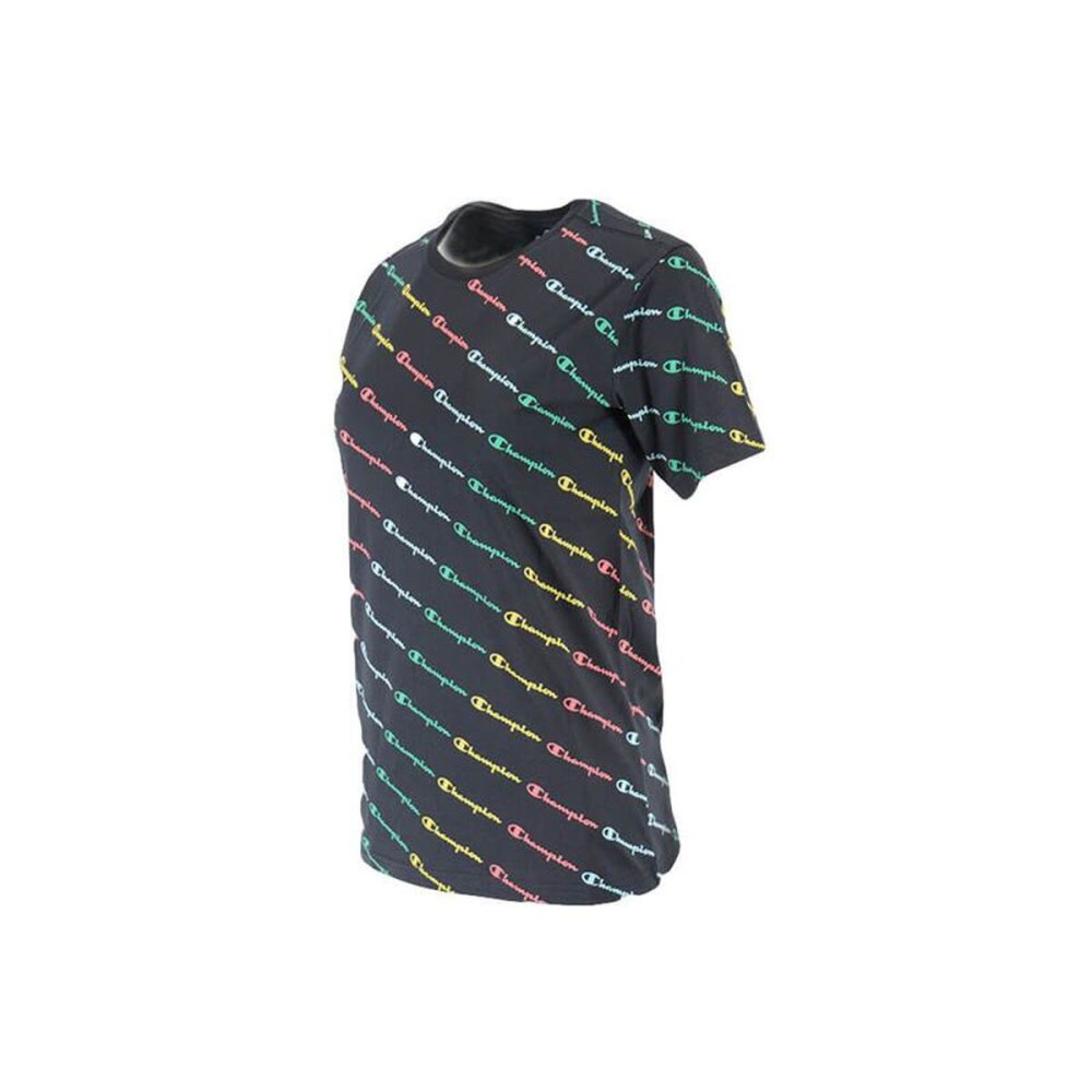 Child's Short Sleeve T-Shirt Champion 305655-KL001 Black