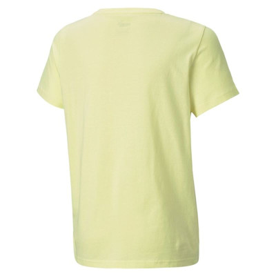 Child's Short Sleeve T-Shirt Puma 585887 40 Yellow