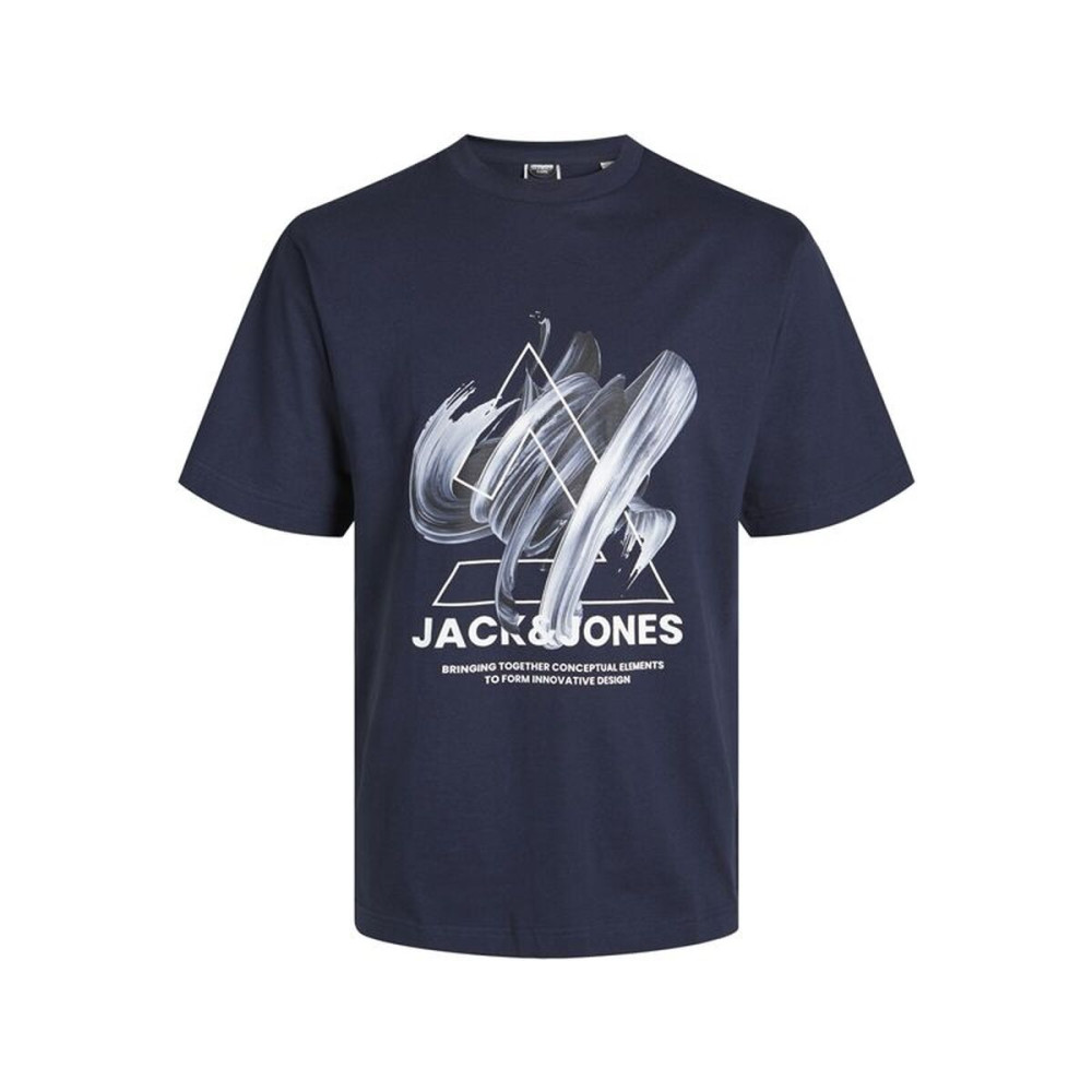Child's Short Sleeve T-Shirt Jack & Jones 12258174-19-3923 TCX Blue