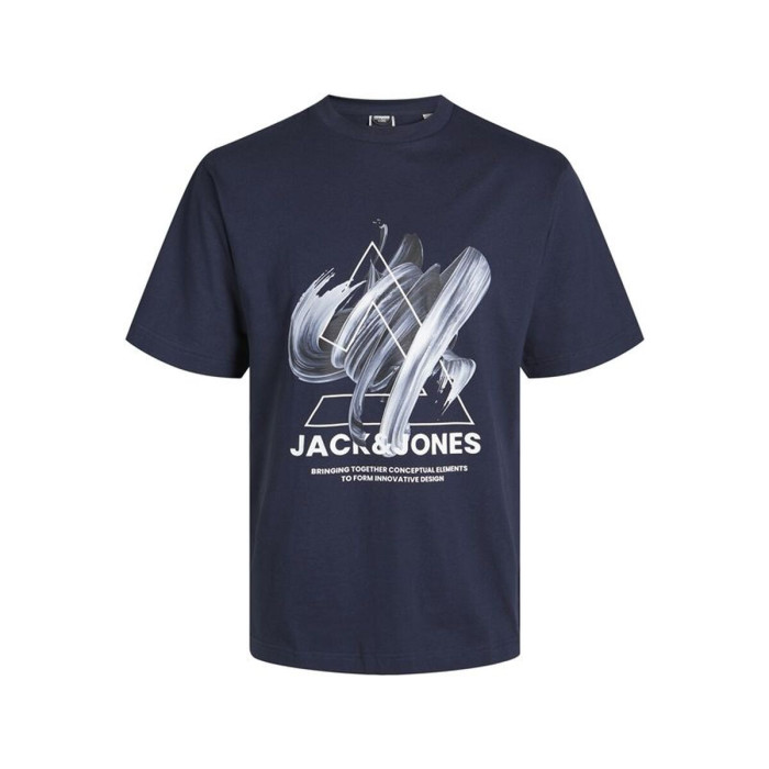 Child's Short Sleeve T-Shirt Jack & Jones 12258174-19-3923 TCX Blue