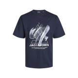 Child's Short Sleeve T-Shirt Jack & Jones 12258174-19-3923 TCX Blue