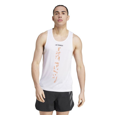 Tank Top Women Adidas IW6682 White (S)