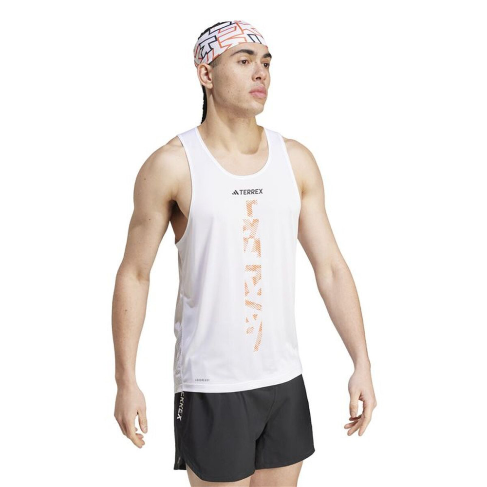 Tank Top Women Adidas IW6682 White (S)