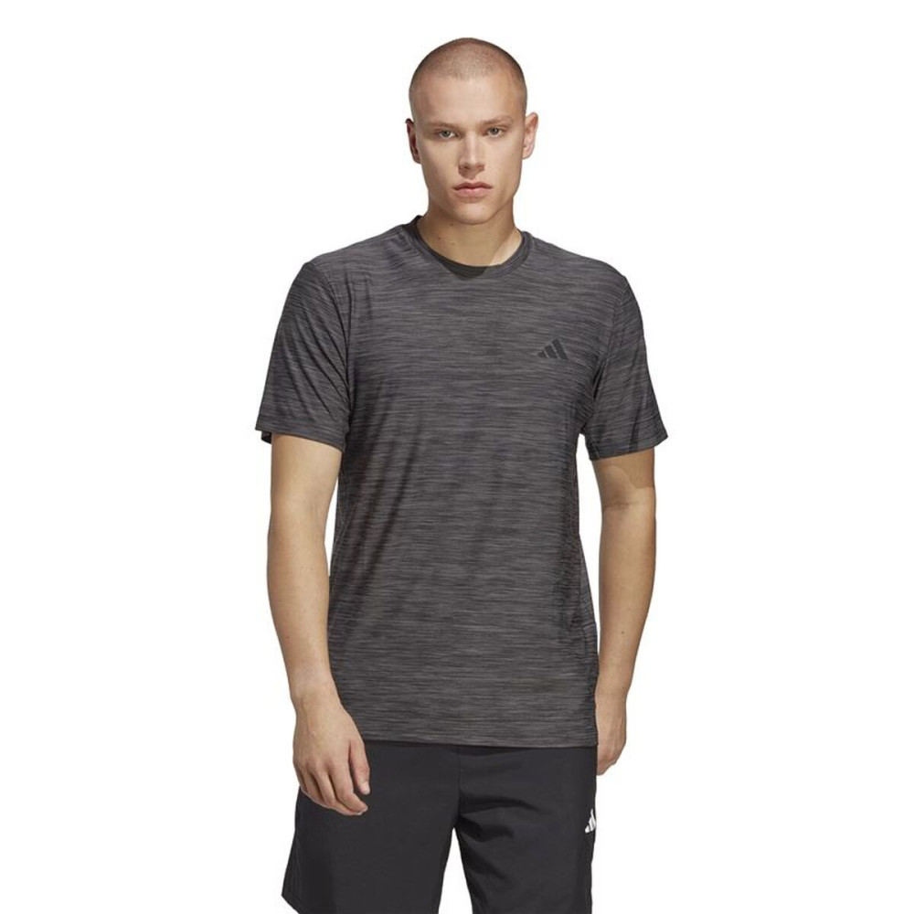 Men’s Short Sleeve T-Shirt Adidas IC7418 Dark grey (S)