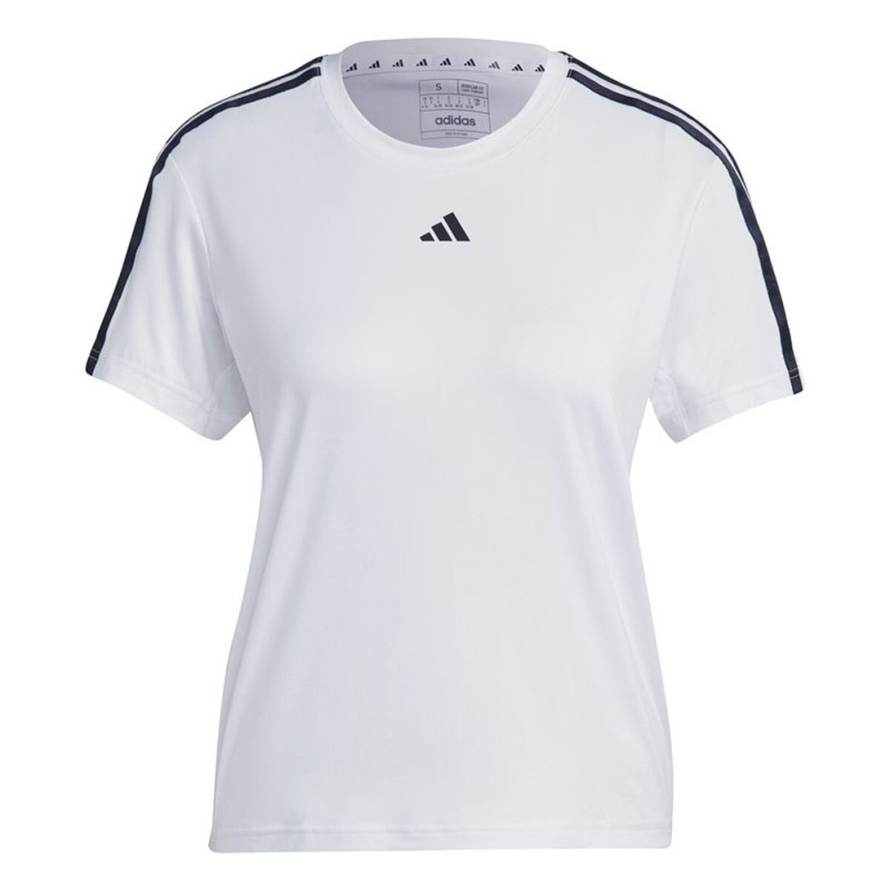 Women’s Short Sleeve T-Shirt Adidas IC5040 White (S)