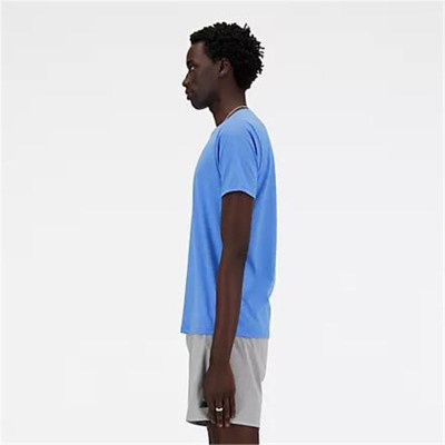 Men’s Short Sleeve T-Shirt New Balance MT41070_BIA Indigo (L)