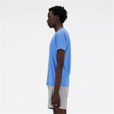 Men’s Short Sleeve T-Shirt New Balance MT41070_BIA Indigo (L)