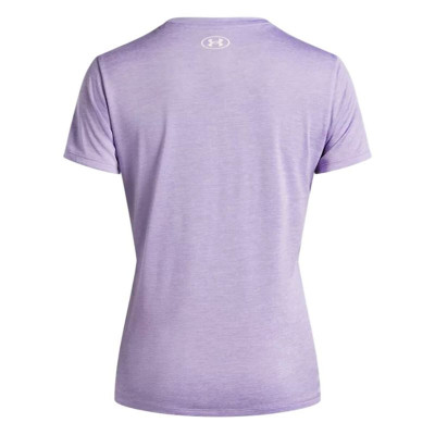 Women’s Short Sleeve T-Shirt Under Armour 1384230-538 Plum (XL)