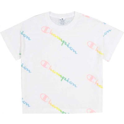 Women’s Short Sleeve T-Shirt Champion 114092-WL001 White (L)