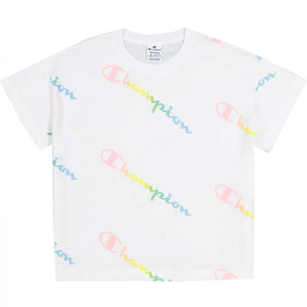 Women’s Short Sleeve T-Shirt Champion 114092-WL001 White (L)