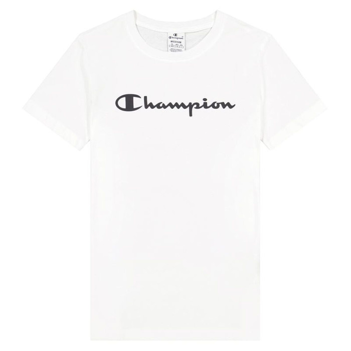 Women’s Short Sleeve T-Shirt Champion 114911-WW001 White (M)