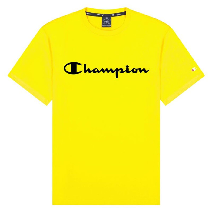 Men’s Short Sleeve T-Shirt Champion 217146-YS105 Yellow (S)