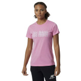 Women’s Short Sleeve T-Shirt New Balance WT21507_VPK Pink (XS)
