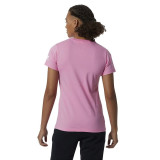 Women’s Short Sleeve T-Shirt New Balance WT21507_VPK Pink (XS)
