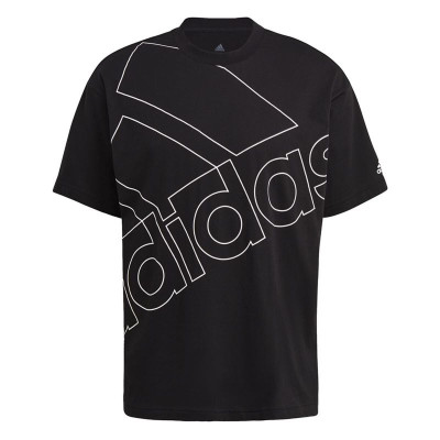 Men’s Short Sleeve T-Shirt Adidas GK9422 Black (M)