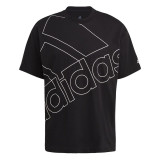 Men’s Short Sleeve T-Shirt Adidas GK9422 Black (M)