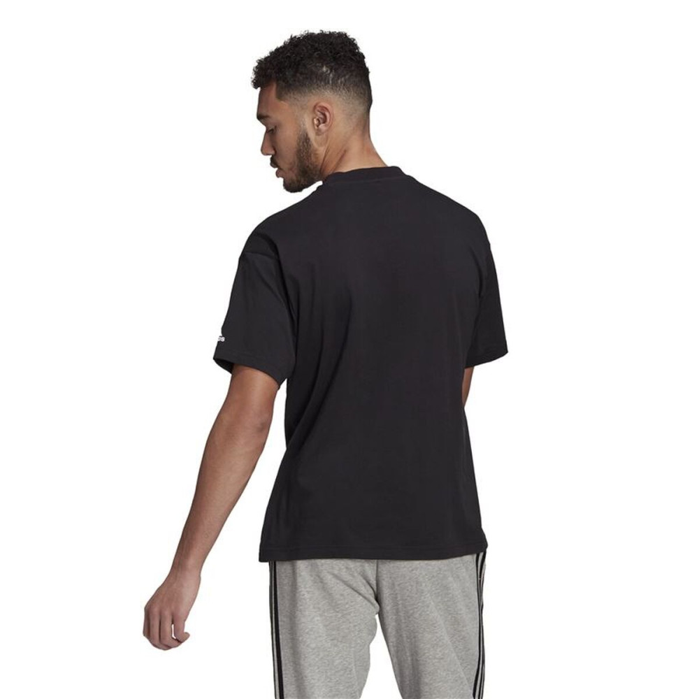 Men’s Short Sleeve T-Shirt Adidas GK9422 Black (M)