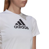 Women’s Short Sleeve T-Shirt Adidas GL3821 White (XS)