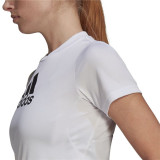 Women’s Short Sleeve T-Shirt Adidas GL3821 White (XS)