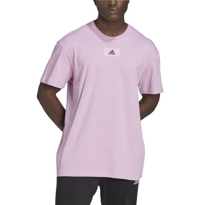 Men’s Short Sleeve T-Shirt Adidas HK2859 Lavendar (S)