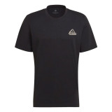 Men’s Short Sleeve T-Shirt Adidas HE1817 Black (S)