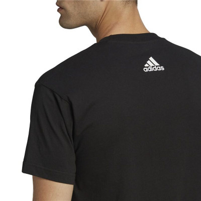 Unisex Short Sleeve T-Shirt Adidas HE4314 Black (S)