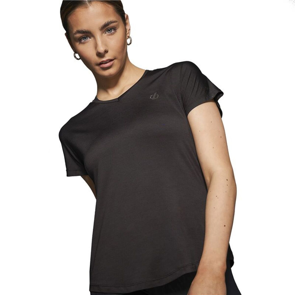 Women’s Short Sleeve T-Shirt Dare 2b DWT566-800 Black (S)