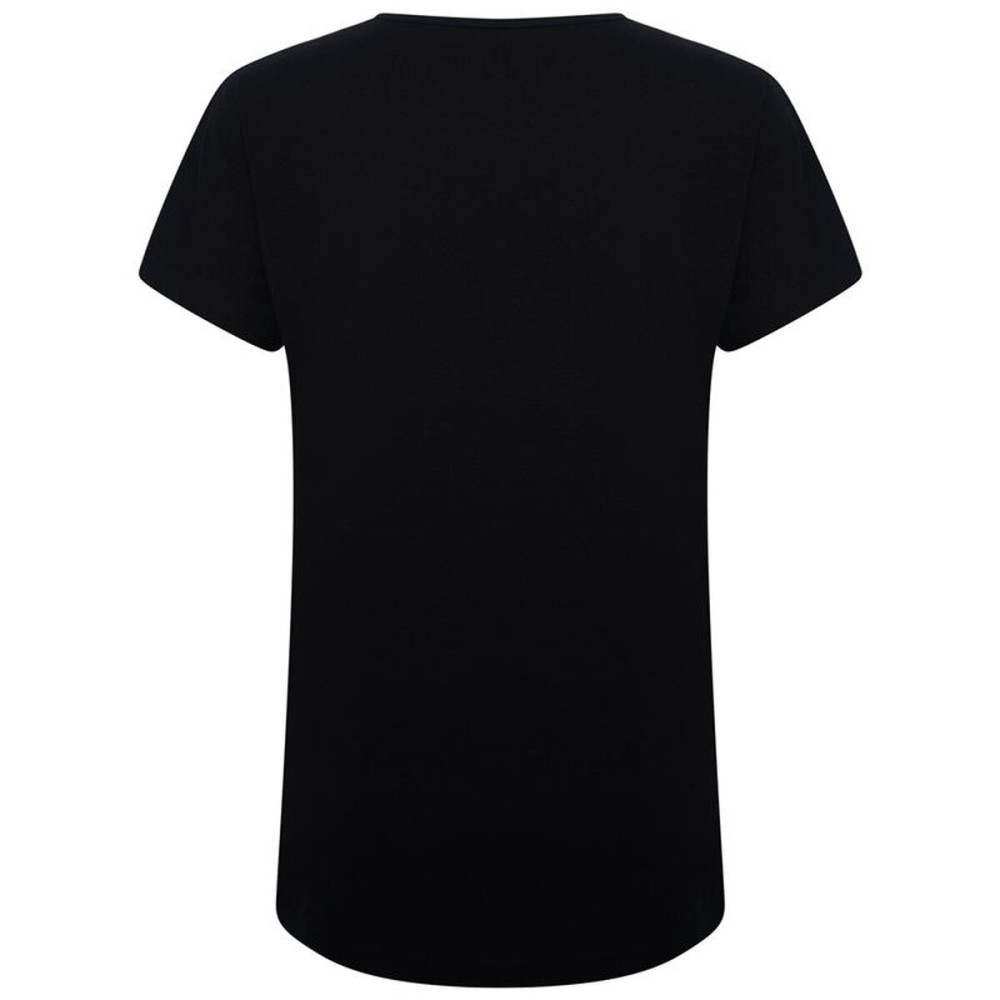 Women’s Short Sleeve T-Shirt Dare 2b DWT578-800 Black (XS)