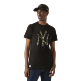 Men’s Short Sleeve T-Shirt New Era 12827252 Black (XL)
