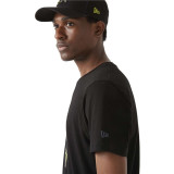 Men’s Short Sleeve T-Shirt New Era 12827252 Black (XL)
