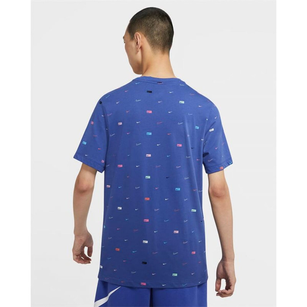 Men’s Short Sleeve T-Shirt Nike CW0477-430 Indigo (XS)