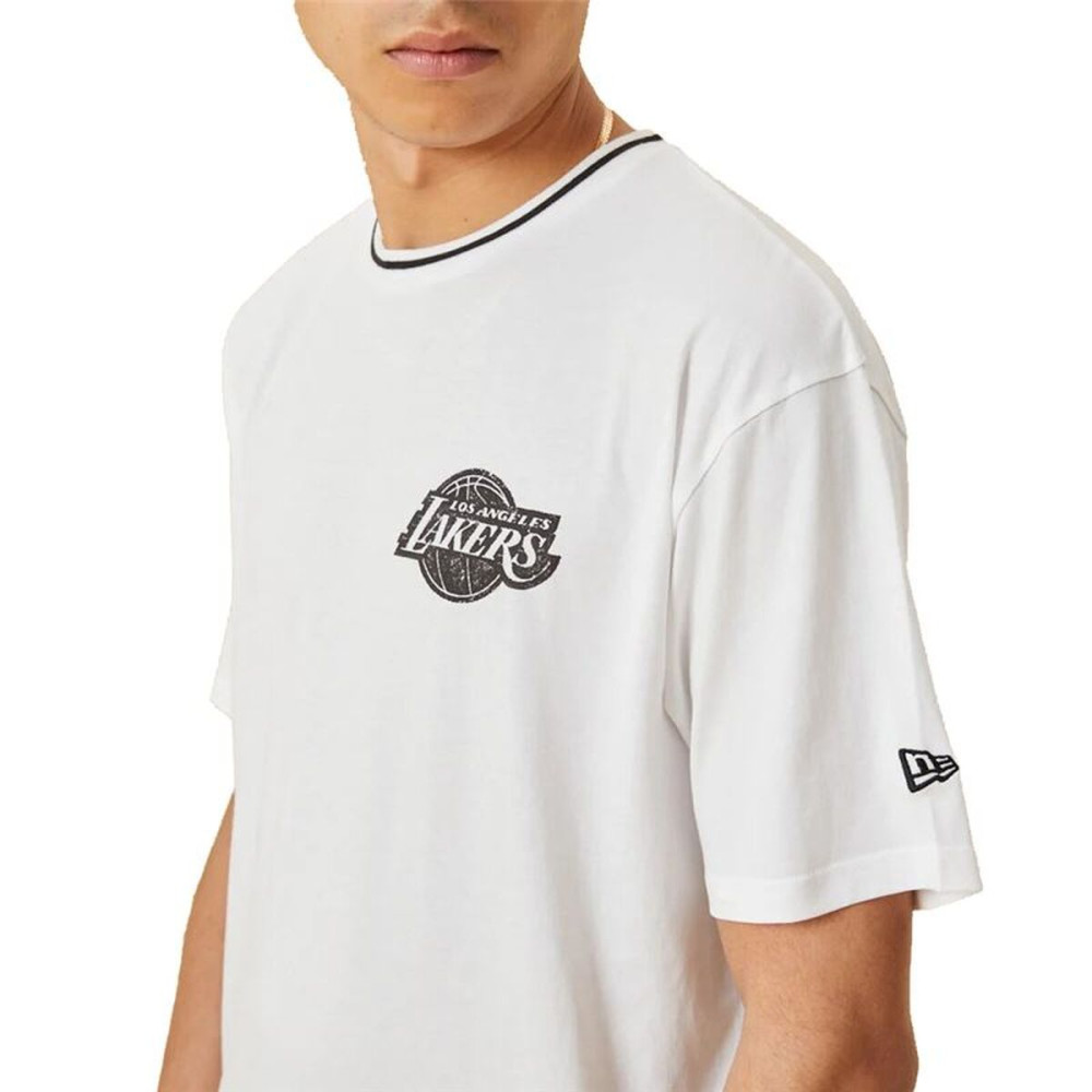 Men’s Short Sleeve T-Shirt New Era 12893172 White (S)