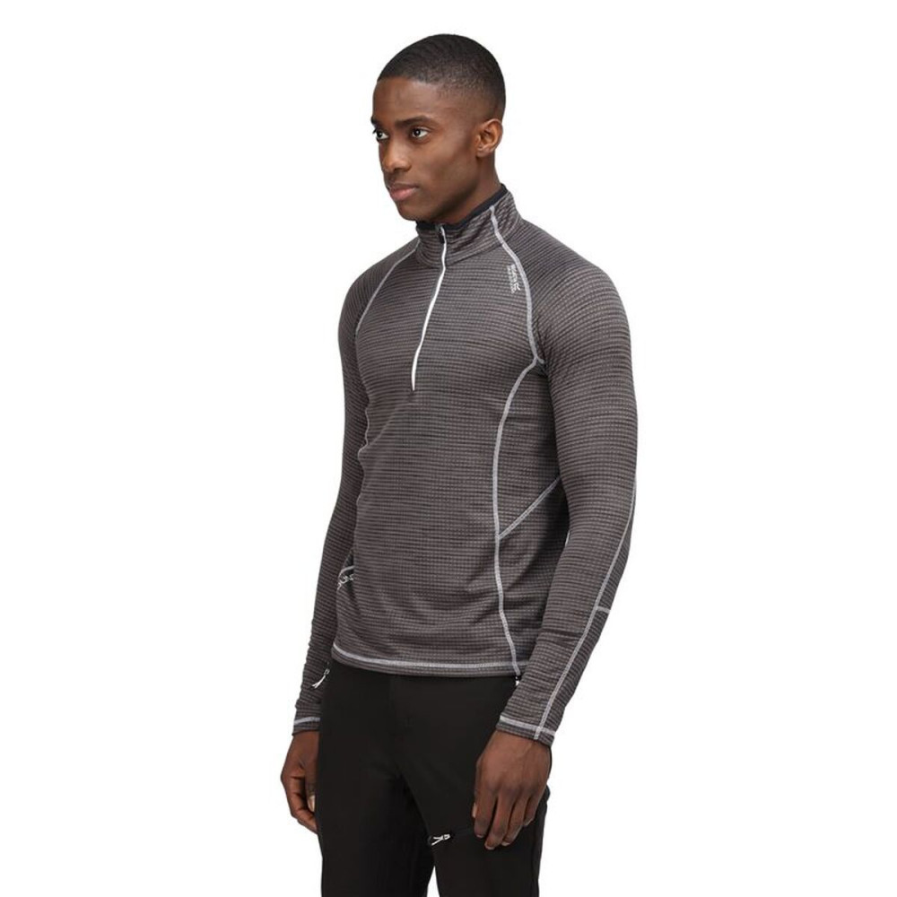 Men’s Long Sleeve T-Shirt Regatta RMT172-Y25 Dark grey (S)