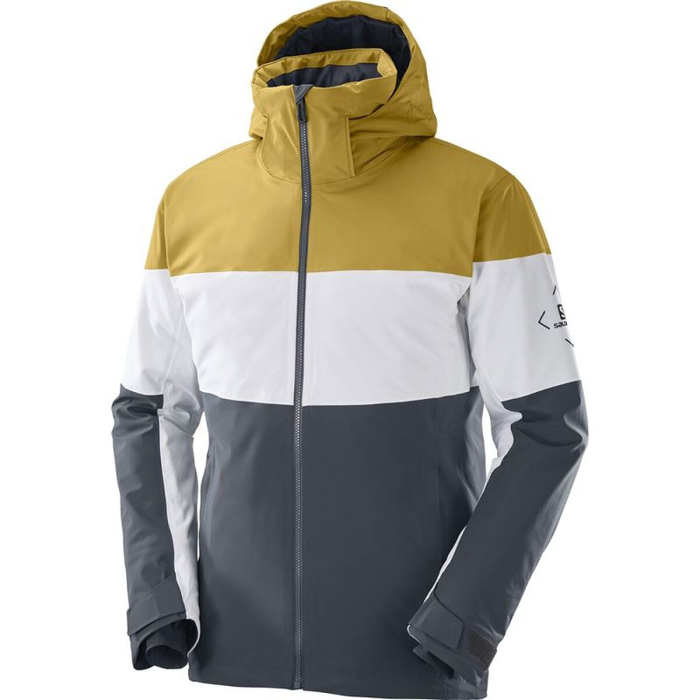 Ski Jacket Salomon LC1587700 Light grey Men