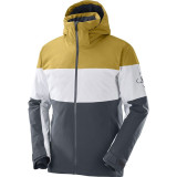 Ski Jacket Salomon LC1587700 Light grey Men